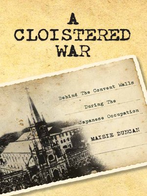 cover image of A Cloistered War